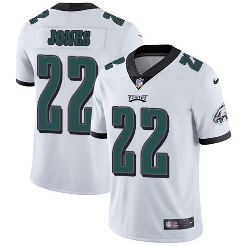 Men Philadelphia Eagles 22 Sidney Jones Nike White Limited NFL Jersey